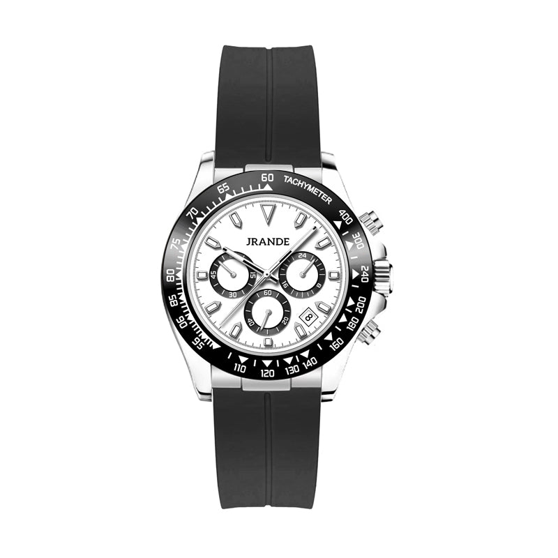JRANDE H6527G Quartz Watches for Men 30M Waterproof