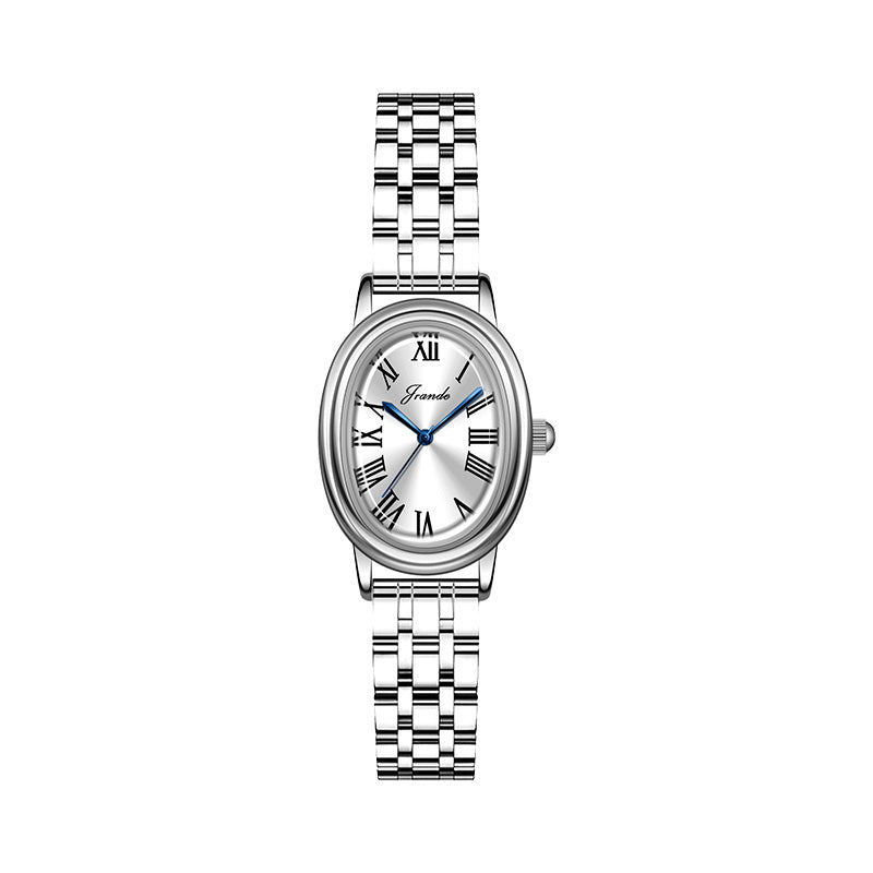 JRANDE H9758L Quartz Watches Stainless Steel 30M Water Resistant