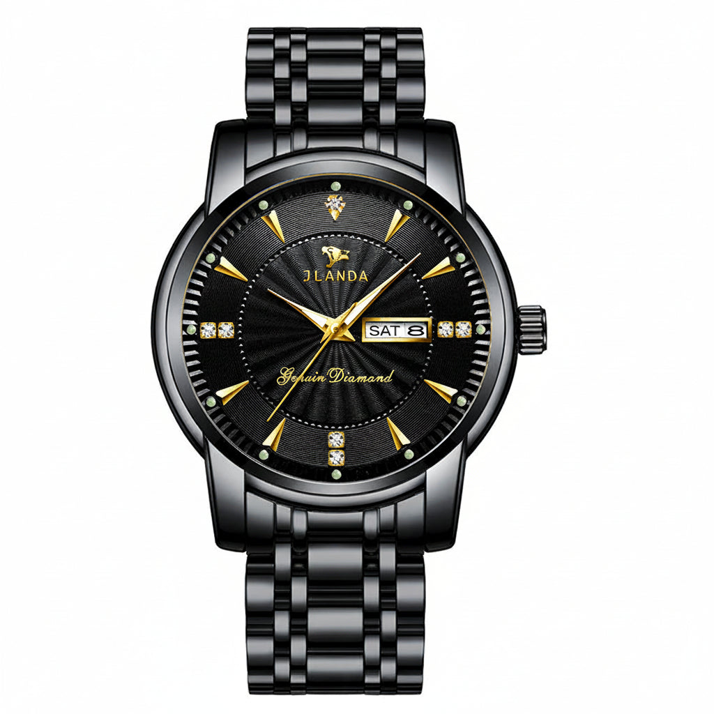 JRANDE J6608 Men's Quartz Watch | Stainless Steel | Water Resistant