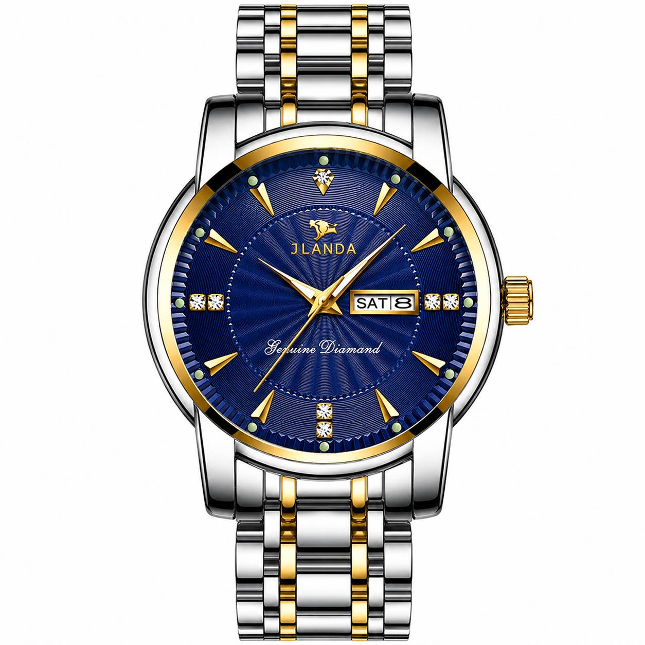 JRANDE J6608 Men's Quartz Watch | Stainless Steel | Water Resistant